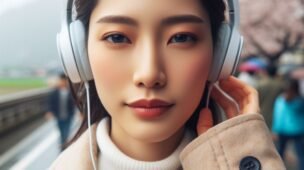 pessoa ouvindo musica no fone de ouvido (1) fone de ouvido bluetooth melhor bateria