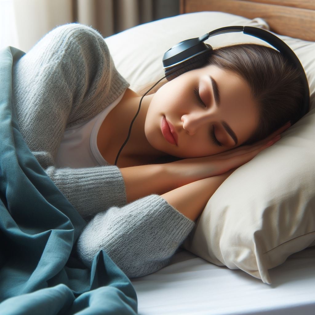 pode dormir escutando música no fone