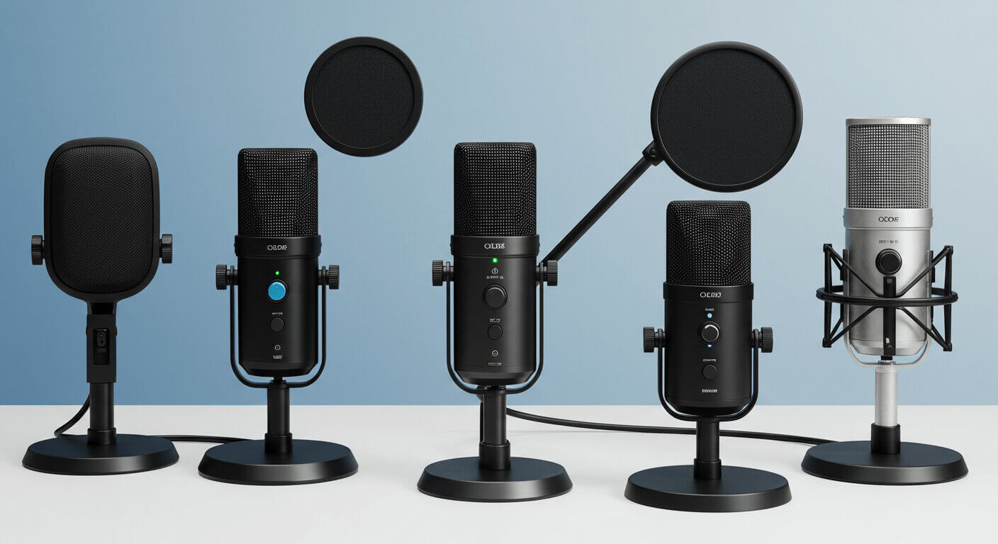 Melhores microfones de mesa - O Terno