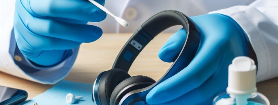 como limpar fone bluetooth