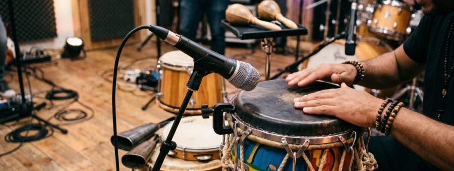Melhor microfone para percussão