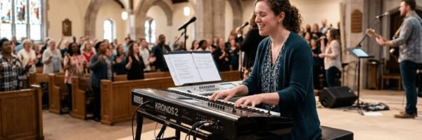 Qual o melhor teclado musical para igreja