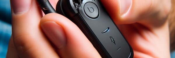 Um lado do meu fone Bluetooth parou de funcionar