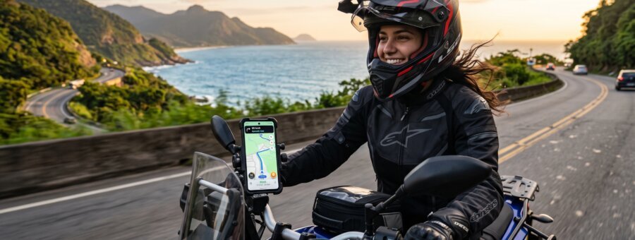 melhores suportes de celular para moto